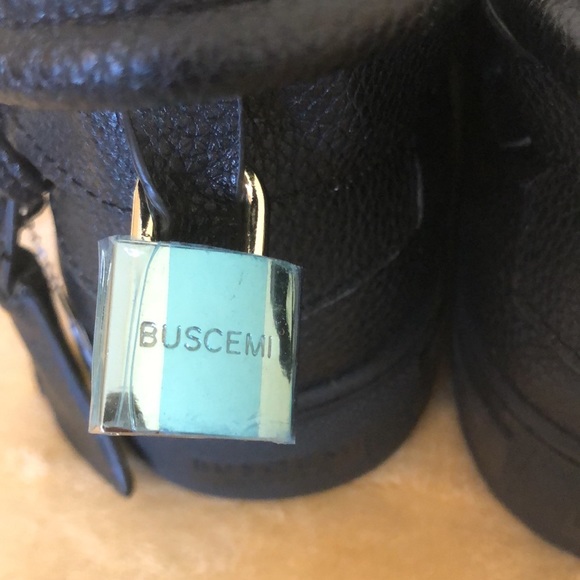 🎁 NWOT Buscemi 100mm Men’s Soft Leather Sneakers Size 39(8) 🎁 - Picture 7 of 12